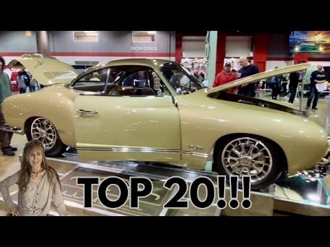 Top 20 Winner! 🏆 1955 Custom Karmann Ghia at Chicago World of Wheels 2026