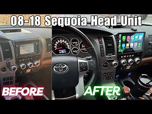 Cheapest CarPlay/ Android Auto Available For A 2nd Gen Toyota Sequoia | Tundra (2008-2018)