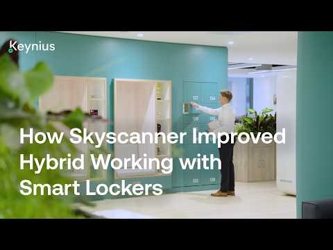 How Skyscanner Improved Hybrid Working with Smart Lockers
