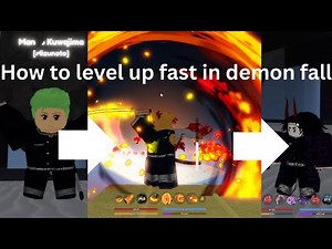 How to level up fast in demon fall