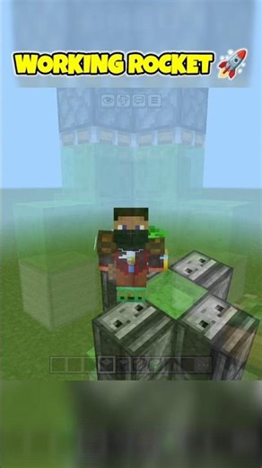 Minecraft Rocket🤯#trending#goviral#viral