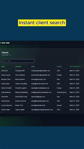This Python CRM Tool Saves Hours of Manual Work #python #webdev #automation