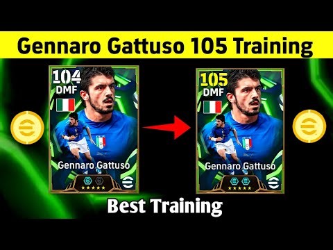 Gennaro Gattuso 105 Rated Training efootball 2026✨|| How To Train Gennaro Gattuso 105 efootball 2026