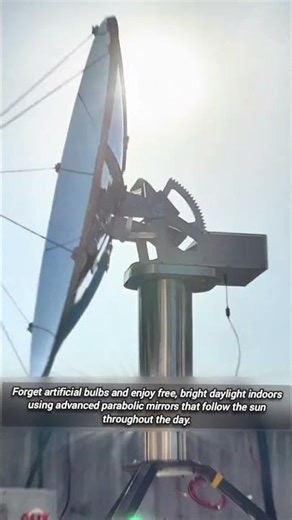 Brilliant Solar Tracker Brightens Any Room Without Using Electricity