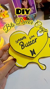 Diy Easy Bts craft #bts #diy #btsdiy #diybts #btsbutter #papercraft #craftideas #craft #decorcraft | Vamp Art And Craft