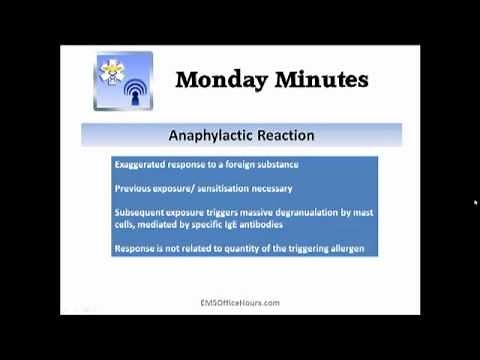 Anaphylactic vs. Anaphylactoid | EMS Study Tips