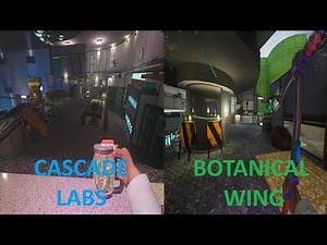 Cascade Labs Base (and Botanical Wing Base WIP) || Abiotic Factor Base Tour
