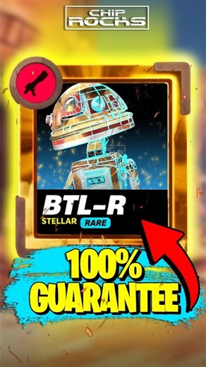 HOW TO GET A STELLAR BTL-R FUSION DROID EVERY TIME GUARANTEED 💯👑