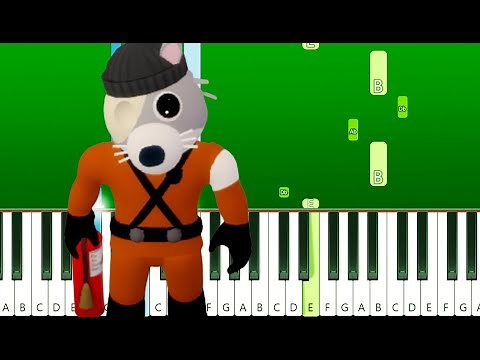 Piggy Book 2 Chapter 8 Scary Shanty | Archie Theme Piano Tutorial