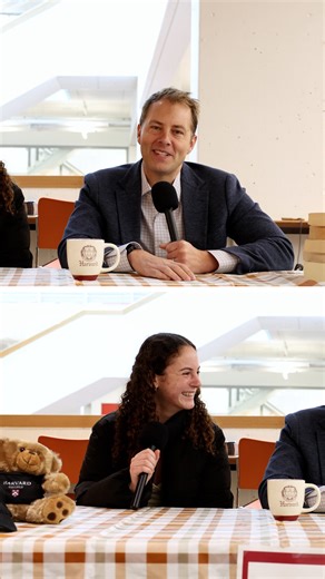 Harvard Admissions on Instagram: "Introducing: Deming’s Desk! Harvard College Dean David Deming is bringing his desk to a campus spot near you. Stay tuned for more!"