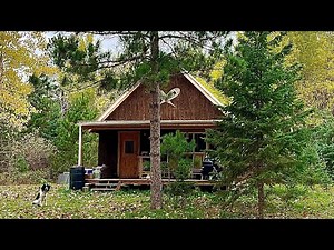 Building A Log Cabin Right From The Land: Cutting Trees And Skidding Logs