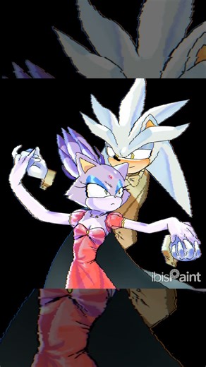 #silvaze #silver #Blaze #art #speedpaint #fanart