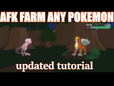 (Updated) HOW TO AFK FARM ANY LEGENDARY/POKEMON | - Pokémon Brick Bronze | Roblox