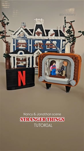 stranger Things LEGO tutorial #rlfm #reviews #11370