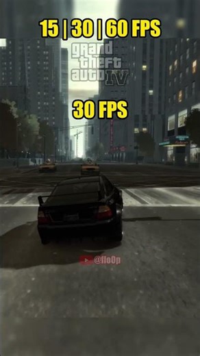 GTA 4 FPS COMPARISON🖥️ how did you play it? #gta #rockstargames