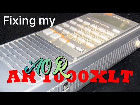 AOR AR1000XLT #Scanner Repair