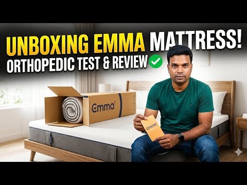 Emma matress unboxing in Telugu |orthopedic matress 