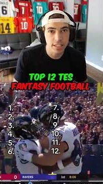 TOP 12 TES FANTASY FOOTBALL #NFL #nflfootball #fantasyfootball