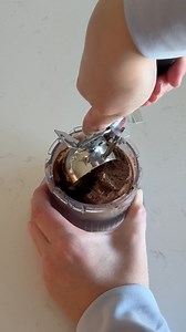 Dairy-free chocolate protein ice cream that’s creamy, rich, and delicious, made with our FastFreeze™ Ice Cream Maker. #Cuisinart #IceCream #AWorkOfCuisinart | Cuisinart