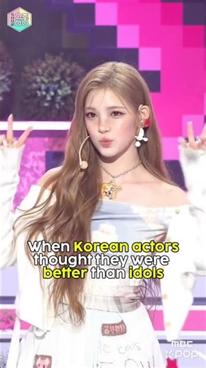 When Korean actors thought they were better than idols #fyp #shorts #kpop #blackpink #pariagole
