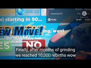 10,000 rebirths! 💪(muscle legends)