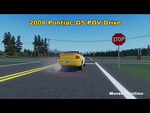 2008 Pontiac G5 POV Drive (CKRP Roblox)