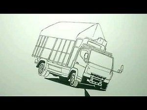How to Draw a Wobbling Truck, a Chili Truck