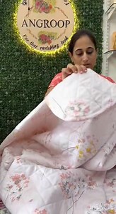 11 reactions | Angroop Beautiful printed, double bed, quilted bed covers with quilted pillow covers. Bedsheet set contains 1 bedsheet , 2 pillow covers, 2 cushion covers with 2 cushions. For orders contact or WhatsApp on 9011561811 9890357848 No COD is available Booking will be confirmed once payment is received. Google pay or account transfer | AIBA 4.0 : All India BusinessWomen's Association | Facebook