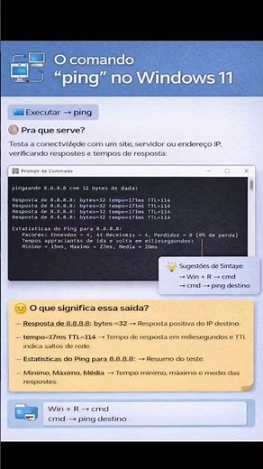 Comandos secretos do Windows #tutorial