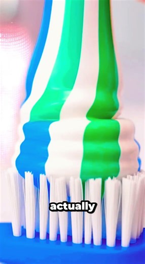 How Toothpaste Stripes Actually Work 🤯