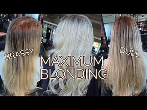 From Blonde to BLONDER - How I highlight to get the Lightest and Brightest possible results