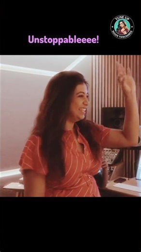 Pure Joy ❤️ Shreya Ghoshal Enjoying Before Unstoppable Tour Begins | Sanctuary Studio #fun #shorts 😜