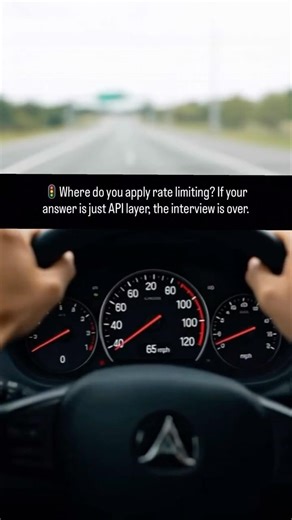 ☮️ Rate Limiting would be applied on which layers ? Check in Description #shorts #tech #rate