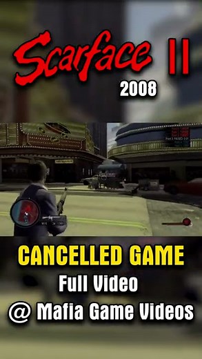 Scarface 2 Cancelled Gameplay! 😱 #shorts