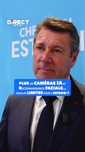 Multiplication des caméras, utilisation de l’intelligence artificielle et algorithme de reconnaissance faciale : quelles limites à la surveillance pour Christian Estrosi ? ✅ Abonnez-vous pour ne rien rater ! Et pour vous, devrait-on limiter la surveillance pour préserver les libertés publiques ?