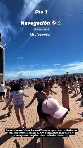 Navigation Day aboard Msc Seaview 🥳 with msc friend Alexander acevedo #mscseaview