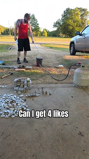 making aluminum cans into ingots