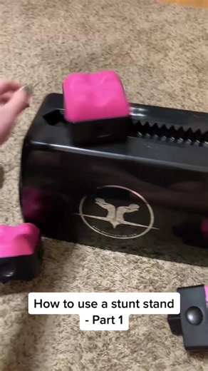 Stunt stand 101 - Part 1 #cheer #stuntstand #stunts