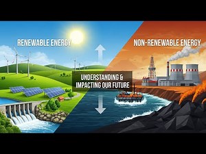 Understanding Renewable And Non-Renewable Energy Resources | Renewable vs Non-Renewable Energy