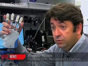 Bionic hand gives lifelike sense of touch