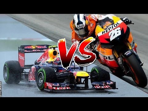 How fast is motogp bike compared to a F1 car |Laptime comparison|