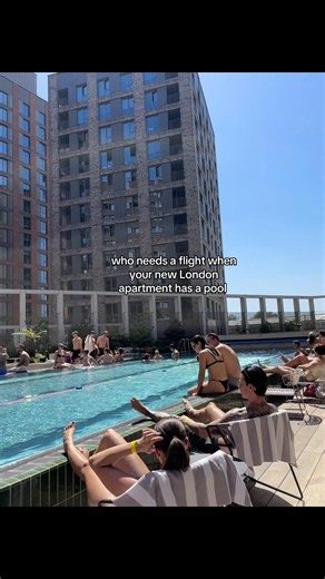 paying crazy London rent finally makes sense 🌞 #corporategirl #london #londonapartments #heatwave