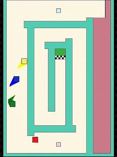 square race #crazy #games #trending #asmr