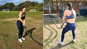 Kirsty Gallacher shows off toned physique in intense workout in 2020