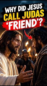 Why Did Jesus Call Judas “Friend” After He Betrayed Him? 😳 #jesus #bible #faith #god