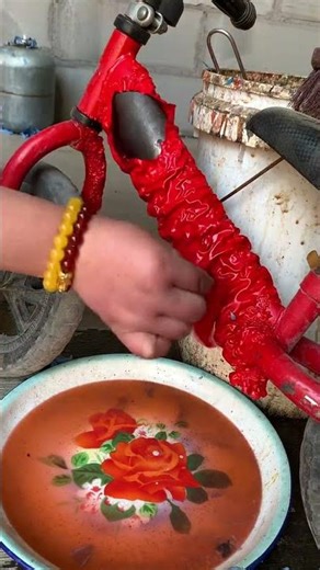 Electrostatic Spray Line Refurbishment Paint Removal Test #shocking #Paintremoval #ChemicalTest