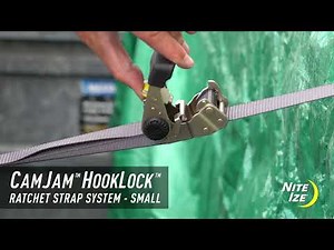 CamJam® HookLock™ Ratchet Strap System – Small