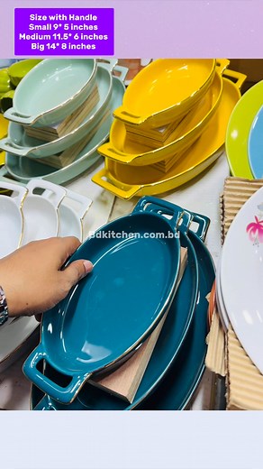 1.1K reactions · 15 shares | 3pc Ceramic Serving Dish #dish #ceramic_dish | BD Kitchen - বিডি কিচেন | Facebook