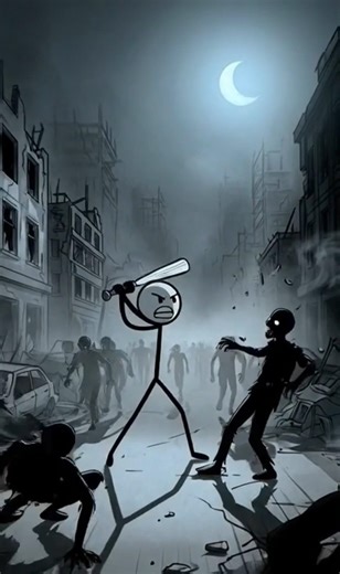 stickman and zombie fight | zombie attack the stickman, #stikcman #zombie #whowillbemylifepartnerta