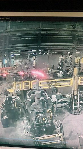 Steel Mill Cobble Accident - Close Call at the Rolling Mill